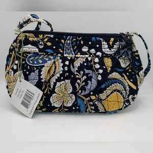Vera Bradley Frannie Crossbody Bag in Ellie Blue NEW
